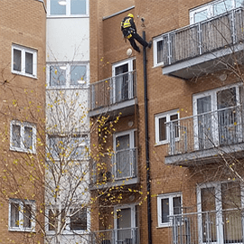 industrial abseiling london : rope access london 
