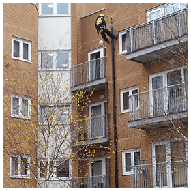 industrial abseiling london : rope access london 